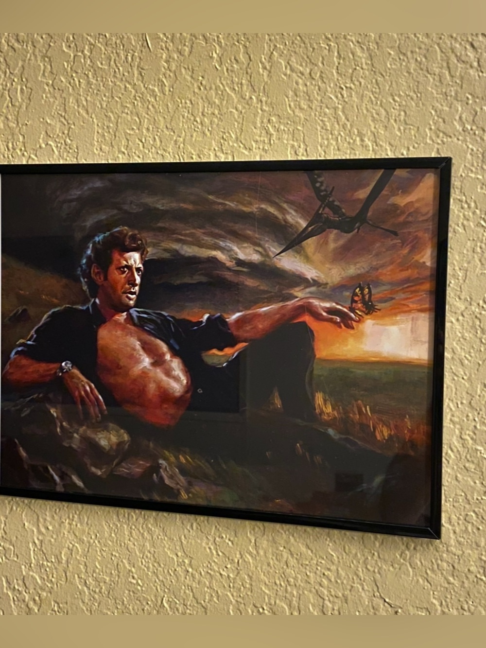 Jurassic Park Ian Malcom Poster